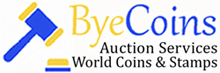 ByeCoins Auction Services Buy and sell coins, stamps and currences.